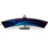 Philips 49B2U6900CH 48.8" Curved UltraWide monitor Donkergrijs/zilver, Webcam, HDMI, DisplayPort, USB-C, LAN, Audio 