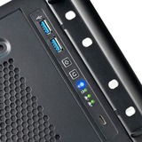 SilverStone  server behuizing Zwart