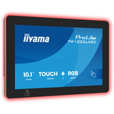 iiyama ProLite TW1025LASC-B3PNR 10.1" Public Display Zwart (mat), Touch, USB, Audio, LAN, WiFi, Bluetooth, Android