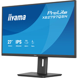 iiyama ProLite XB2797QSN-B1 27" monitor Zwart, 75 Hz, HDMI, DisplayPort, USB-C, LAN, Audio