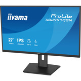 iiyama ProLite XB2797QSN-B1 27" monitor Zwart, 75 Hz, HDMI, DisplayPort, USB-C, LAN, Audio