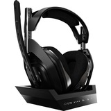 ASTRO Gaming A50 Wireless headset (2019) + Basis Station over-ear gaming headset Zwart/zilver, Pc, Mac, PlayStation 4