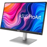 ASUS ProArt PA279CV 27" 4K UHD monitor Zwart/zilver, 2x HDMI, DisplayPort, 4x USB-A, USB-C
