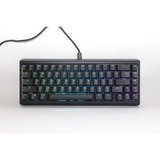 Ducky ProjectD Tinker 65 met QMK/VIA RGB mechanisch toetsenbord Zwart, US lay-out (QWERTY), Cherry MX Brown, 65%, RGB leds, Double-shot PBT, Hot-swappable, Gasket mount
