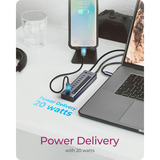 ICY BOX IB-HUB1450-C31 usb-hub Antraciet