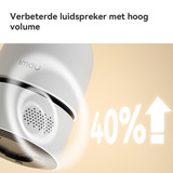 Imou Ranger Dual Pro 10MP beveiligingscamera Wit, 2x 5MP, WiFi 6
