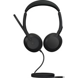 Jabra JBR Evolve2 50 USB-C MS Stereo on-ear headset Zwart