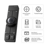 Keychron Nape Pro Wireless Trackball Mouse Zwart, 0 - 4000 Dpi, 2,4 GHz / Bluetooth / USB