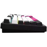 LORGAR KBP7075W RGB mechanisch gaming toetsenbord Zwart, US lay-out (QWERTY), LOGAR Toxic Purple, 75%, RGB, Hot-swappable, PBT Double-shot, Bluetooth | 2.4GHz | USB