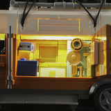 Lumibricks Vehicle - Carpentry Van Constructiespeelgoed F9030