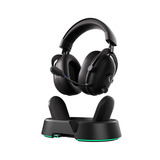 MCHOSE V9 Turbo+ Magnetic Wireless  over-ear gaming headset Zwart, Nintendo Switch, PlayStation 4, PlayStation 5, Mobiel, Pc, 2.4G / Bluetooth / USB