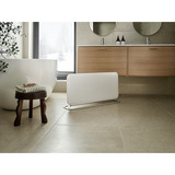 Mill Steel WiFi paneelverwarming PA1500WIFI4A met voet, 1500 Watt convector Wit, wifi 2,4 GHz (wifi 6), Bluetooth 5.2, Zigbee 3.0 + App