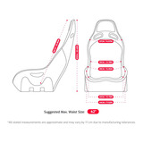 Next Level Racing ES1 Haptic Feedback Simracingstoel racestoel Zwart