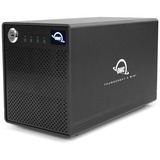 OWC ThunderBay 4 mini externe behuizing Zwart, 2x Thunderbolt 3