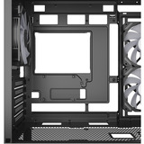 Sharkoon MK7 ARGB mini tower behuizing Zwart | 2x USB-A | 1x USB-C | RGB | Tempered Glass