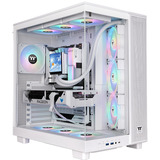 Thermaltake View 380 XL TG ARGB Snow midi tower behuizing Wit | 2x USB-A | 1x USB-C | RGB | Window