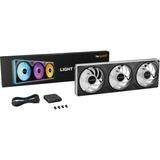 be quiet! be quiet! Light Wings Pro IO 360mm RGB case fans Zwart, 3 stuks, 360 x 120 x 28 mm