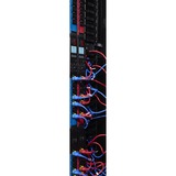 APC AP8681REDX667 - Switched & Metered-by-Outlet PDU Zwart/rood, 0U, 400V, (21x) C13 & (3x) C19, IEC 309 16A 3Fase stekker