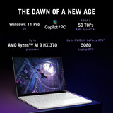 ASUS ROG Zephyrus G14 GA403UM-QS024W 14"  Copilot+ gaming laptop Wit | Ryzen 9 270 | RTX 5060 | 16 GB | 1 TB SSD | OLED