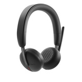 Dell Pro draadloze headset on-ear  Zwart, Bluetooth