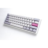 Ducky One 3 Mist Grey Mini, toetsenbord Lichtgrijs, US lay-out, Cherry MX Red, RGB led, Double-shot PBT, Hot-swappable, QUACK Mechanics, 60%