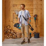 GARDENA PowerTrim 30 18V grastrimmer Grijs/turquoise, Accu en lader niet inbegrepen