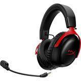 HyperX Cloud III S Wireless over-ear gaming headset Zwart/rood, Pc, PlayStation 5, Nintendo Switch