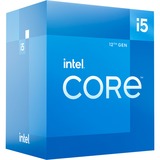 Intel® Core i5-12400, 2,5 GHz (4,4 GHz Turbo Boost) socket 1700 processor "Alder Lake", Boxed