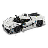 LEGO Technic - Koenigsegg Jesko Absolut witte hypercar Constructiespeelgoed 42184