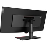 Lenovo ThinkVision P40w-20 (62C1GAT6EU) 40" 4K Ultra HD Curved UltraWide monitor Zwart, 1x DisplayPort, 1x HDMI, 1x USB-C, 4x USB-A, 2x Thunderbolt, 1x RJ-45