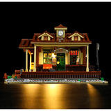 Lumibricks The Old West - West Train Station Constructiespeelgoed F9039