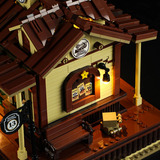 Lumibricks The Old West - West Train Station Constructiespeelgoed F9039