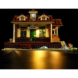 Lumibricks The Old West - West Train Station Constructiespeelgoed F9039