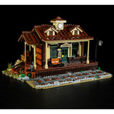 Lumibricks The Old West - West Train Station Constructiespeelgoed F9039