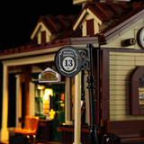 Lumibricks The Old West - West Train Station Constructiespeelgoed F9039