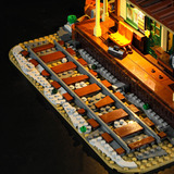 Lumibricks The Old West - West Train Station Constructiespeelgoed F9039