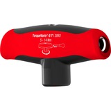 Wiha Momentschroevendraaierset met dwarsgreep TorqueVario-S T Zwart/rood, 5-14 Nm, 12-delig, incl. box 