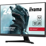 iiyama G-Master Red Eagle G2470HSU-B6 24" gaming monitor Zwart, 180 Hz, HDMI, DisplayPort, Audio