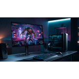 iiyama G-Master Titan Falcon GOB2701QSC-B1 27" gaming monitor Zwart, 2x HDMI 2.1, 1x DisplayPort 1.4, USB-C, Audio, 280 Hz