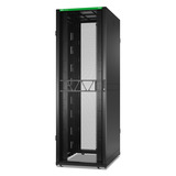APC NetShelter SX AR3388B2, Gen 2, 52U server rack Zwart/groen, 2436H x 800B x 1200D mm, met zijkanten