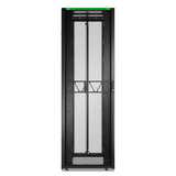 APC NetShelter SX AR3388B2, Gen 2, 52U server rack Zwart/groen, 2436H x 800B x 1200D mm, met zijkanten