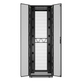 APC NetShelter SX AR3388B2, Gen 2, 52U server rack Zwart/groen, 2436H x 800B x 1200D mm, met zijkanten