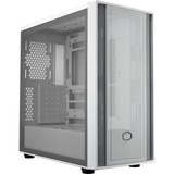 Cooler Master MasterBox 600 Lite midi tower behuizing Wit | 2x USB-A | 1x USB-C | RGB | Tempered Glass