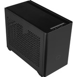 Cooler Master MasterBox NR200P V2 mini tower behuizing Zwart | 2x USB-A | 1x USB-C | Tempered Glass