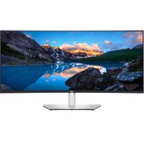 Dell UltraSharp U3824DW 38" Curved UltraWide monitor Zilver/zwart, 2x HDMI, DisplayPort, 4x USB-A, 2x USB-C, RJ-45
