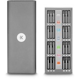 EKWB EK Loop Screwdriver Basic Set bitset Aluminium, 49 stuks