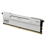 KLEVV 32 GB DDR5-6000 (2x 16 GB) Kit werkgeheugen Wit, KD5AGUA80-60A300I, BOLT V, XMP 3.0, EXPO