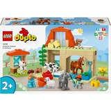 LEGO DUPLO - Dieren verzorgen op de boerderij Constructiespeelgoed 10416