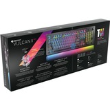 Roccat Vulcan II MAX, gaming toetsenbord Zwart, US lay-out, Roccat Titan II Optical Red, RGB leds