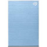 Seagate One Touch with Password 1 TB externe harde schijf Lichtblauw, USB-A 3.2 (5 Gbit/s)